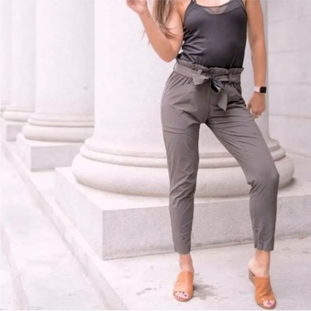 Athleta Gray Ankle Pants